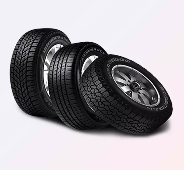 Goodyear All-Season Car Tyres Set of 4 — 195/65R15 91H