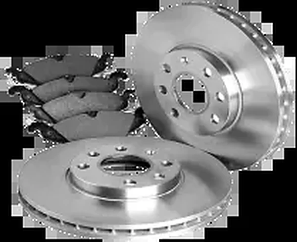 Front Brake Disc Rotor & Pad Complete Kit — Toyota/Nissan